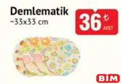 DEMLEMATİK 33X33 CM